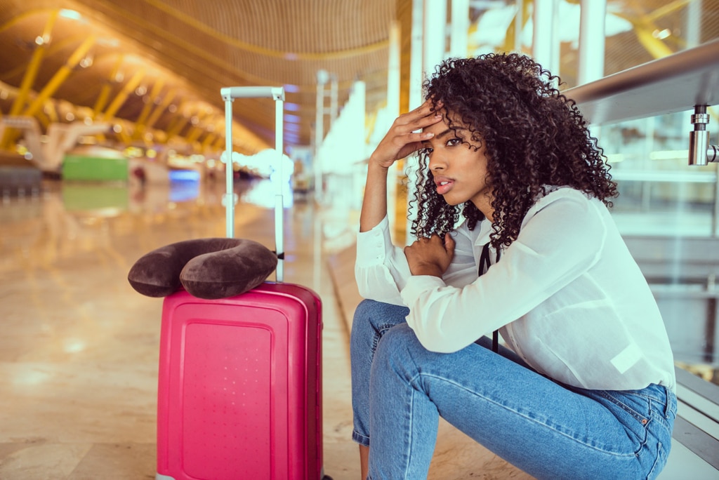 air travel stress